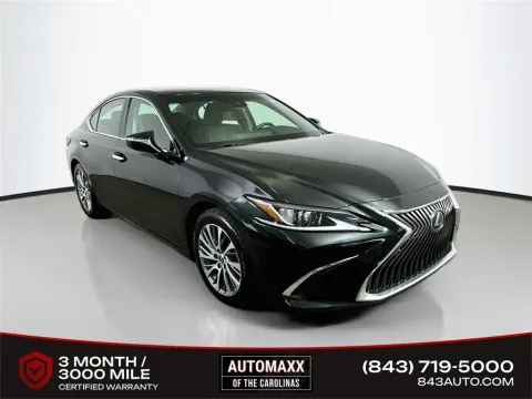 Black 2019 Lexus ES 350 for sale in Summerville, SC