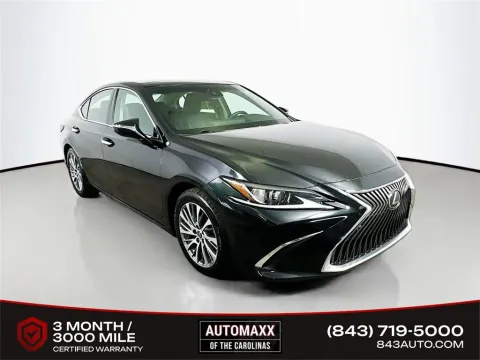 Black 2019 Lexus ES 350 for sale in Summerville, SC