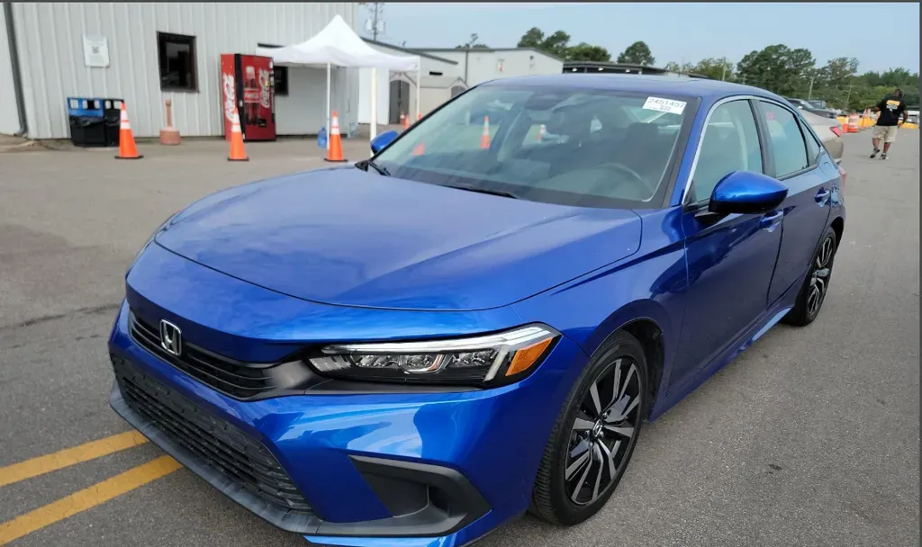 Blue 2022 Honda Civic EX for sale in Summerville, SC