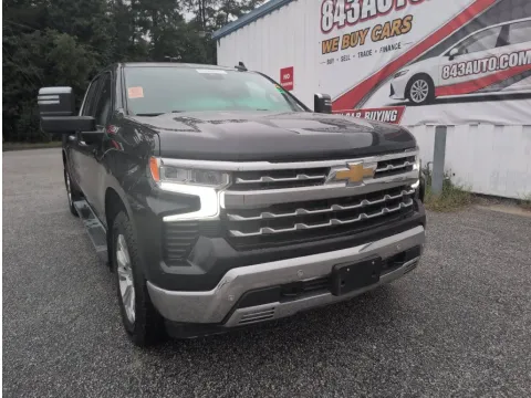 Gray 2024 Chevrolet Silverado 1500 LTZ for sale in Summerville, SC