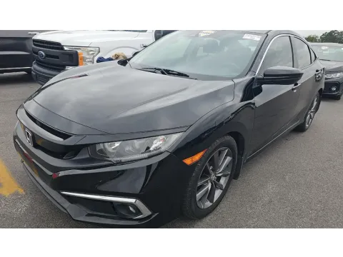 Black 2019 Honda Civic EX for sale in Summerville, SC