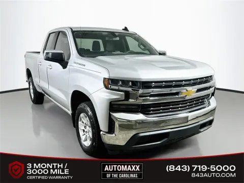 Silver 2019 Chevrolet Silverado 1500 LT for sale in Summerville, SC