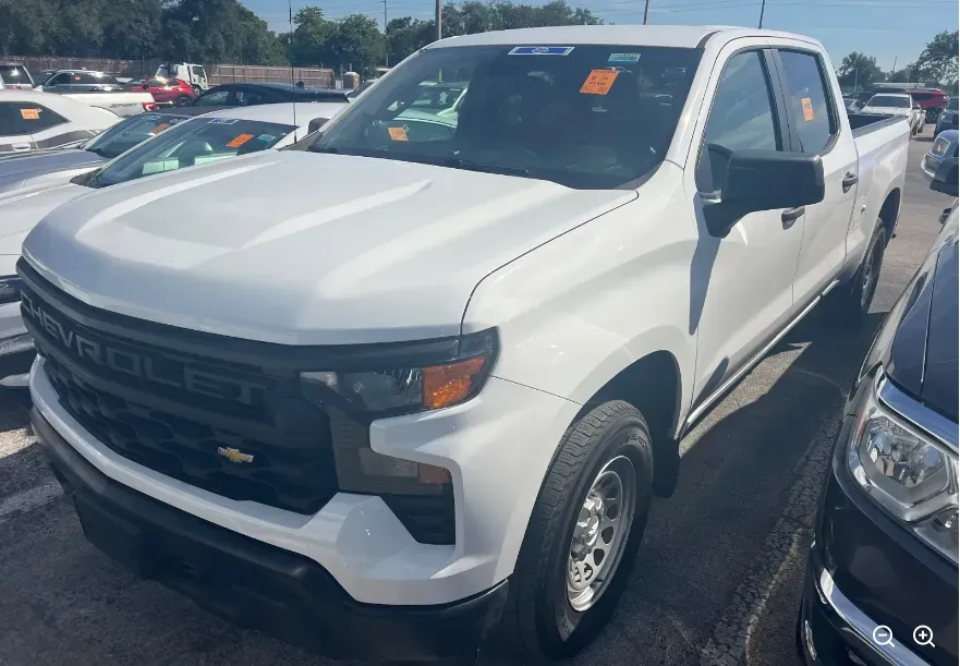 White 2023 Chevrolet Silverado 1500 WT for sale in Summerville, SC