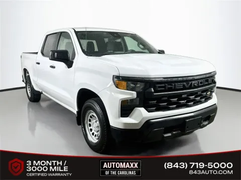 White 2023 Chevrolet Silverado 1500 WT for sale in Summerville, SC