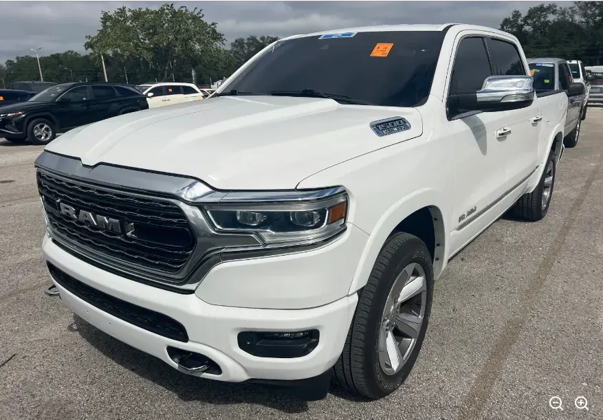 White 2021 Ram 1500 Limited for sale in Summerville, SC