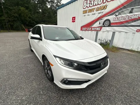 White 2021 Honda Civic EX for sale in Summerville, SC