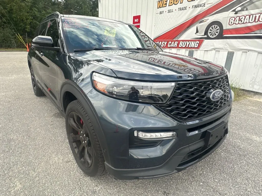 Blue 2023 Ford Explorer ST for sale in Summerville, SC