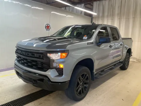 Gray 2025 Chevrolet Silverado 1500 Custom Trail Boss for sale in Summerville, SC
