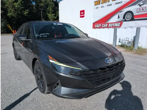 Gray 2021 Hyundai Elantra SEL for sale in Summerville, SC