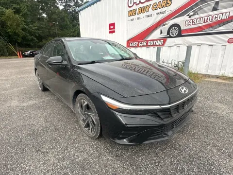 Black 2024 Hyundai Elantra Limited for sale in Summerville, SC