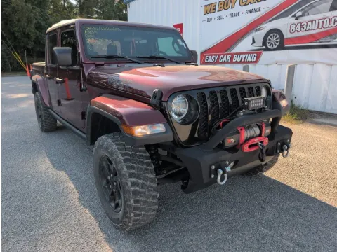 Red 2021 Jeep Gladiator Willys for sale in Summerville, SC