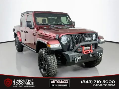 Red 2021 Jeep Gladiator Willys for sale in Summerville, SC