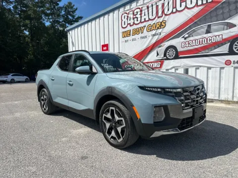 Blue 2024 Hyundai Santa Cruz Limited for sale in Summerville, SC