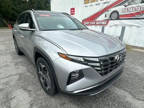 Silver 2022 Hyundai Tucson Hybrid Limited for sale in Summerville, SC
