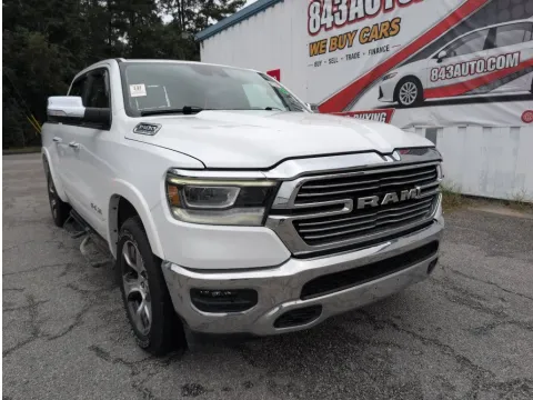 White 2022 Ram 1500 Laramie for sale in Summerville, SC