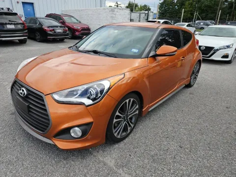Orange 2016 Hyundai Veloster Turbo for sale in Summerville, SC