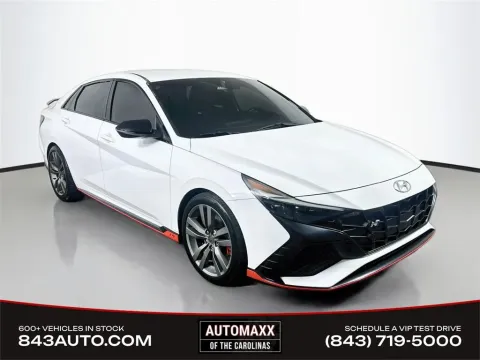 White 2023 Hyundai Elantra N for sale in Summerville, SC