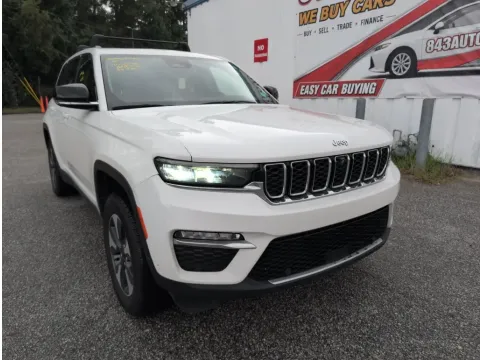 White 2022 Jeep Grand Cherokee 4xe for sale in Summerville, SC