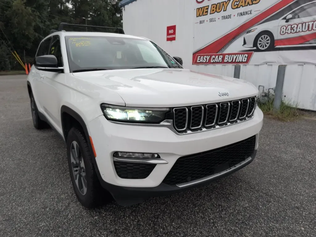 White 2022 Jeep Grand Cherokee 4xe for sale in Summerville, SC