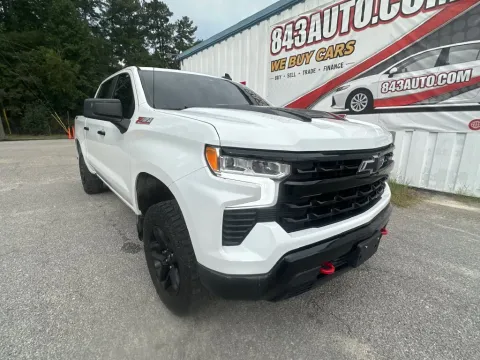 White 2024 Chevrolet Silverado 1500 LT Trail Boss for sale in Summerville, SC