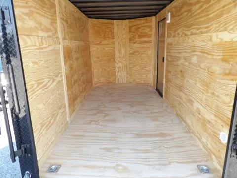 Another view of 2025 Steel Pines Cargo 6X12 Enclosed for sale in Cochran, GA at WOW Cargo Trailers