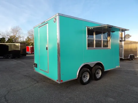 Another view of 2026 Diamond Cargo 8.5X14 Con for sale in Cochran, GA at WOW Cargo Trailers