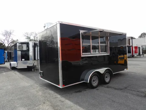 Another view of 2026 Diamond 7X16 Enclosed for sale in Cochran, GA at WOW Cargo Trailers