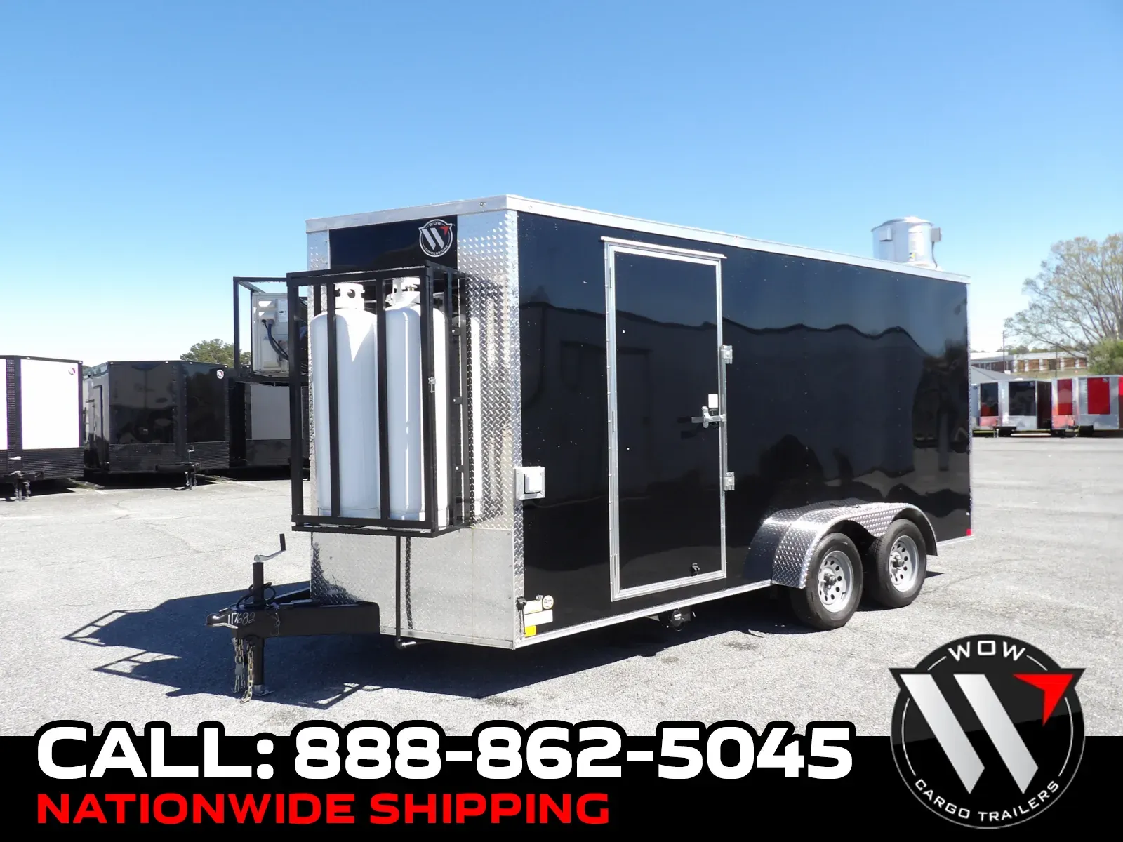 Black 2026 Diamond Cargo 7X16 Enclosed for sale in Cochran, GA