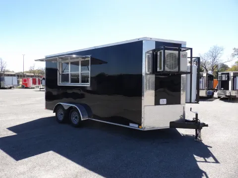 Photos of 2026 Diamond Cargo 7X16 Enclosed for sale in Cochran, GA at WOW Cargo Trailers