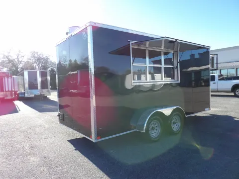 Photos of 2026 Diamond Cargo 7X16 Enclosed for sale in Cochran, GA at WOW Cargo Trailers