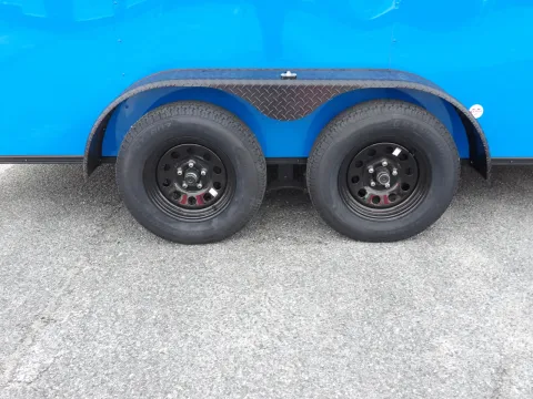 Another view of 2026 All World 7X16 Enclosed for sale in Cochran, GA at WOW Cargo Trailers