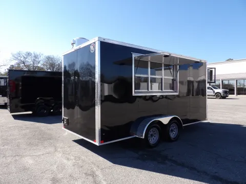 More photos of 2026 Diamond Cargo 7X16 Enclosed at WOW Cargo Trailers, GA