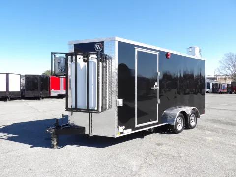 More photos of 2026 Diamond Cargo 7X16 Enclosed at WOW Cargo Trailers, GA