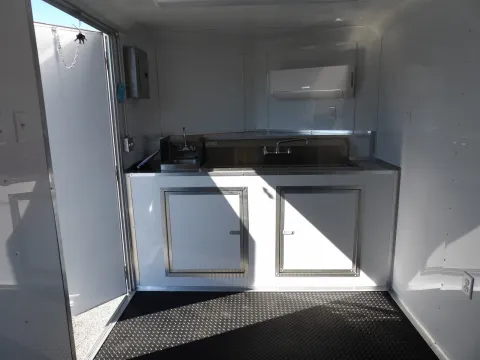 Another view of 2026 Diamond Cargo 7X16 Enclosed for sale in Cochran, GA at WOW Cargo Trailers