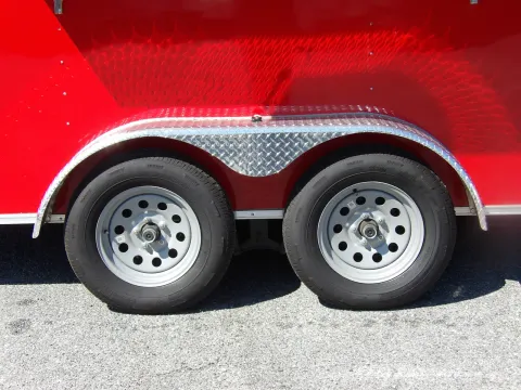 Another view of 2026 Diamond Cargo 7X16 Enclosed for sale in Cochran, GA at WOW Cargo Trailers