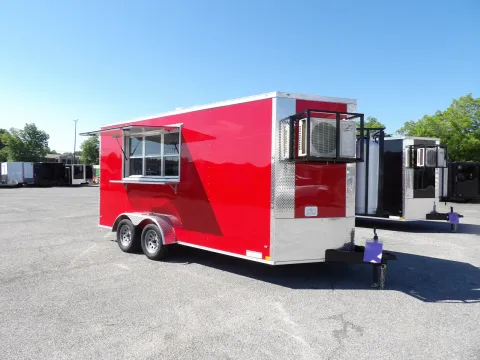 Photos of 2026 Diamond Cargo 7X16 Enclosed for sale in Cochran, GA at WOW Cargo Trailers