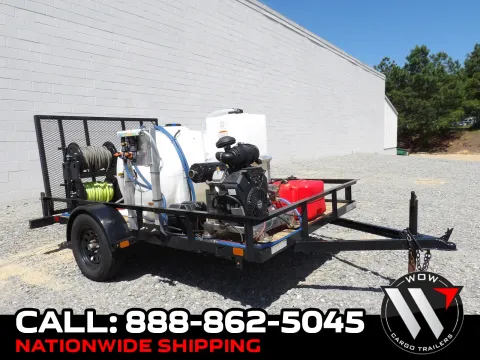 Black 2024 Unknown 10' Pressure Washer Trailer for sale in Cochran, GA