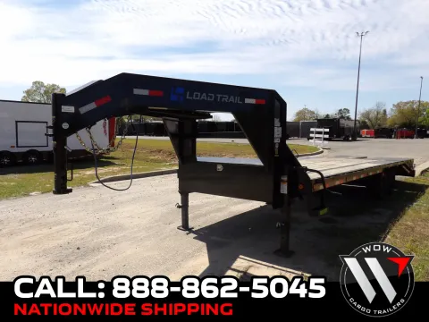 Black 2024 Load Trail 25' GN Equipment 7K for sale in Cochran, GA