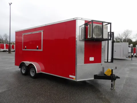 Photos of 2026 Diamond Cargo 7X16 Enclosed for sale in Cochran, GA at WOW Cargo Trailers
