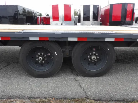 Another view of 2025 Down 2 Earth 30' GN Equipment 8K for sale in Cochran, GA at WOW Cargo Trailers
