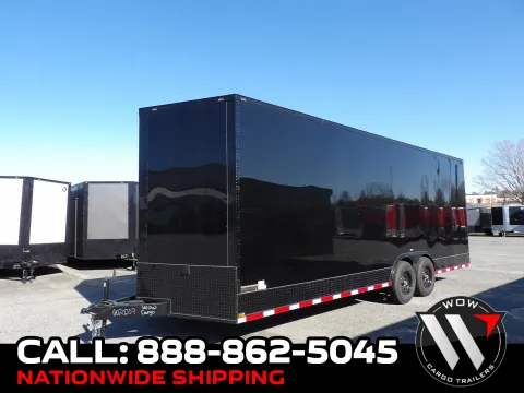 Black 2026 Hook & Line Cargo 8.5X24 Enclosed for sale in Cochran, GA