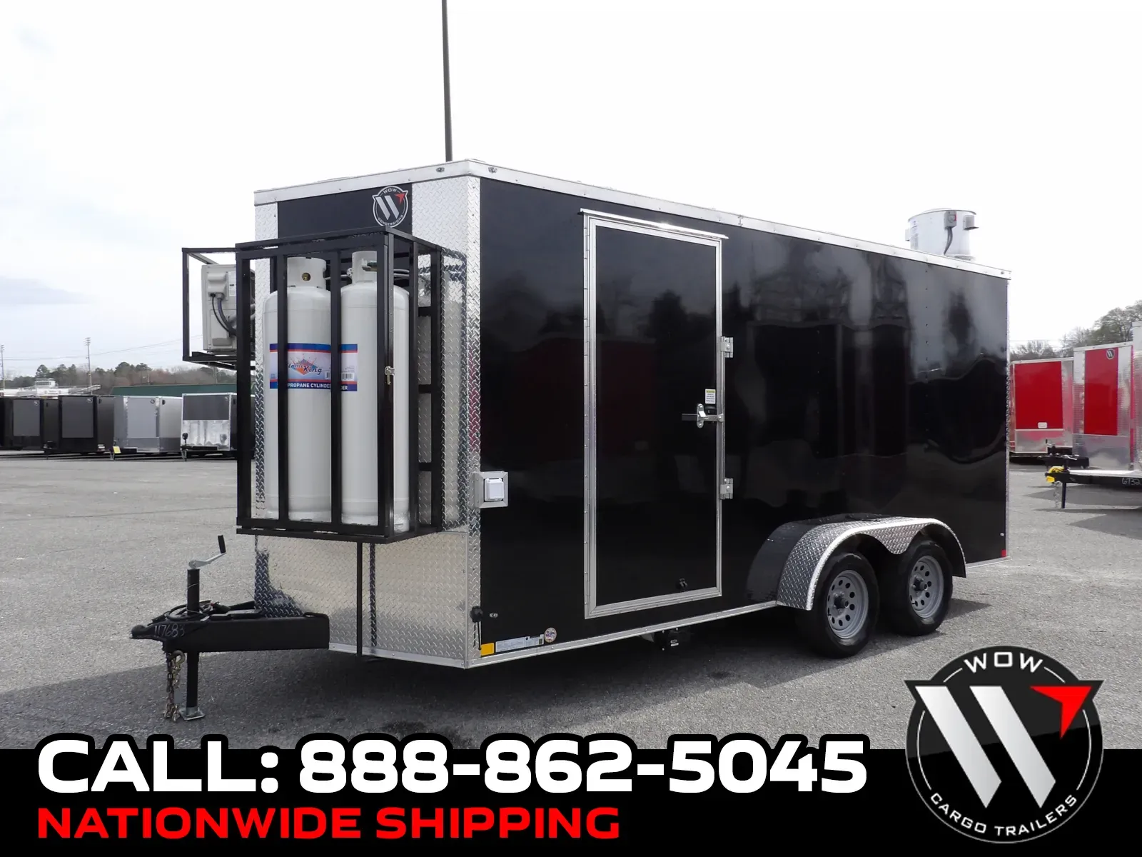Black 2026 Diamond Cargo 7X16 Enclosed for sale in Cochran, GA