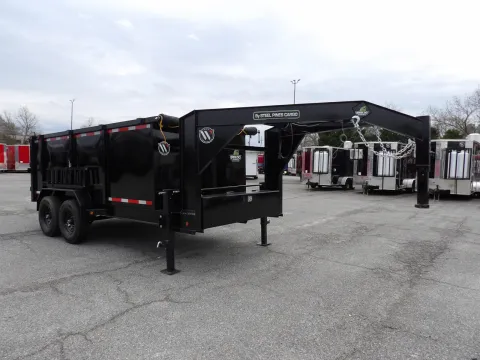 Photos of 2026 Steel Pines 7X16 GN Dump for sale in Cochran, GA at WOW Cargo Trailers