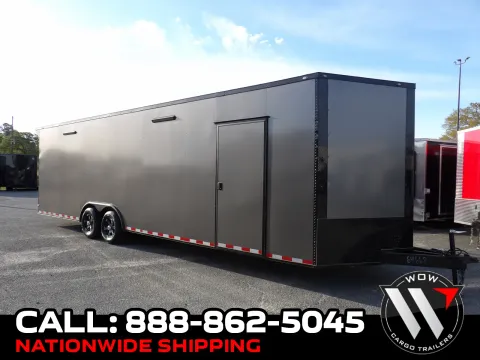 Black 2026 South GA Cargo 8.5X28 Enclosed 52K for sale in Cochran, GA