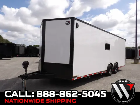White 2026 Hook & Line Cargo 8.5x24 7K for sale in Cochran, GA
