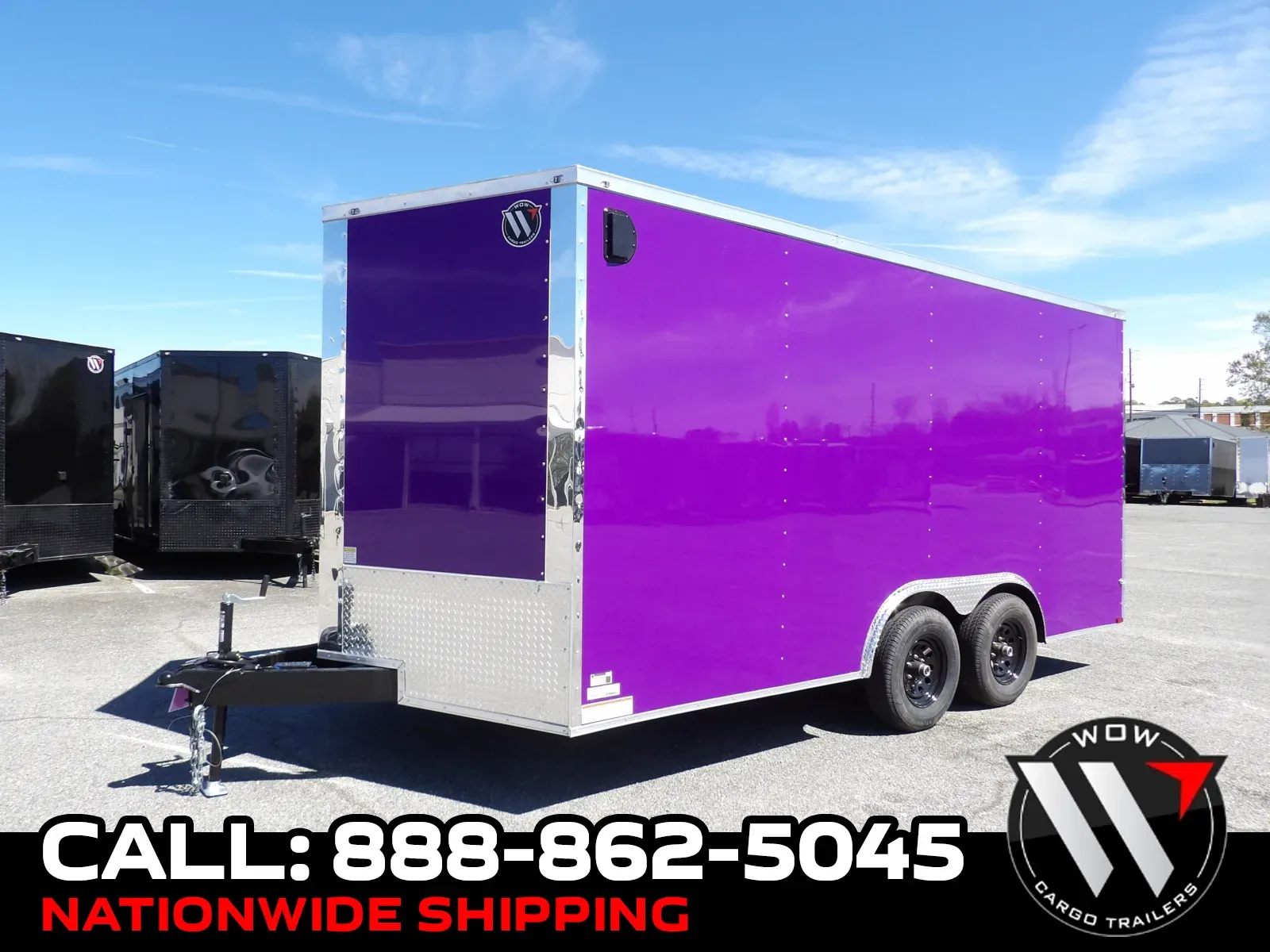 Purple 2026 Maximum Cargo 8.5X16 52K for sale in Cochran, GA