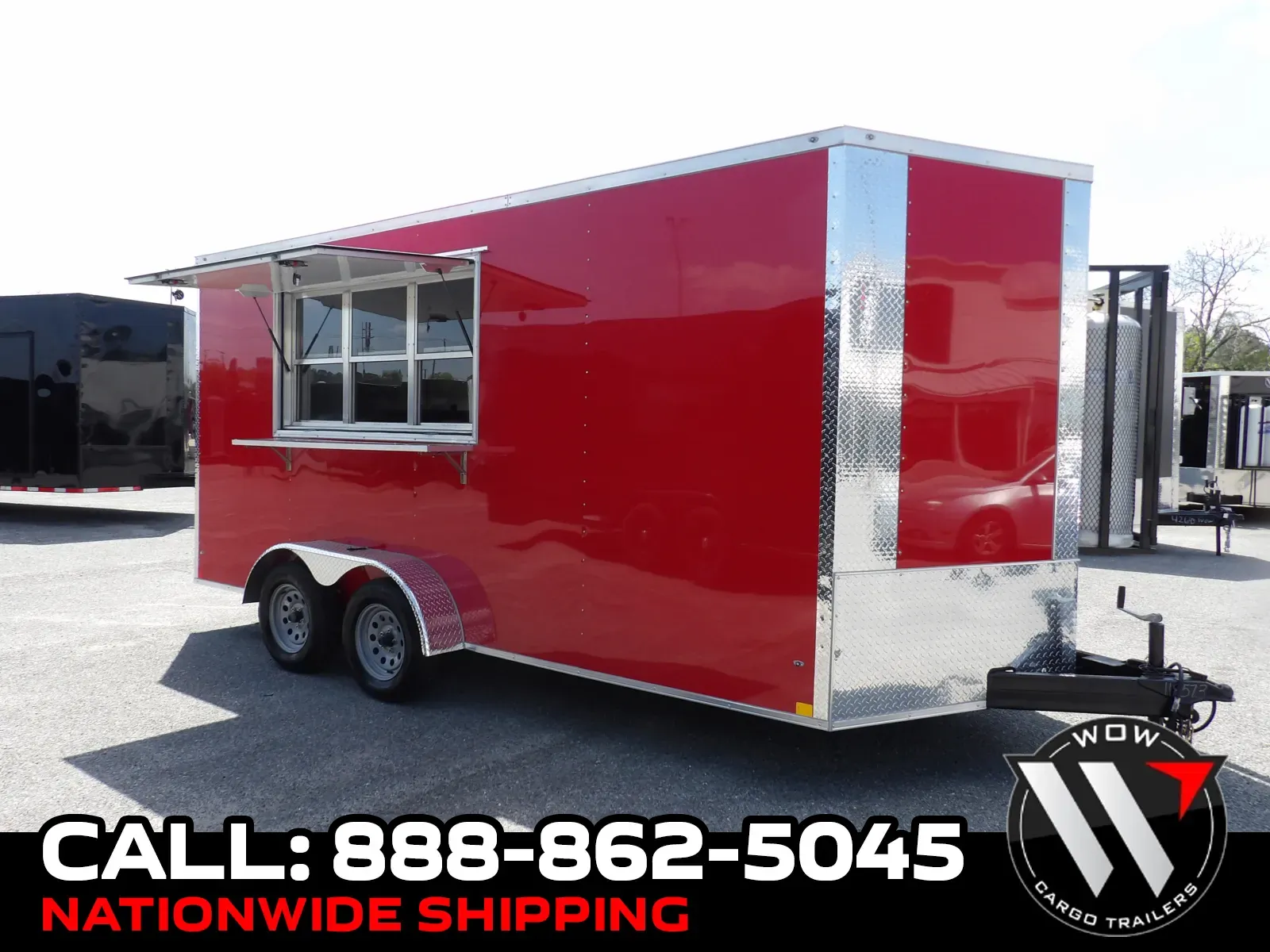 Red 2026 Diamond Cargo 7X16 35K for sale in Cochran, GA