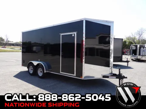 Black 2026 Seed Cargo 7X16 Enclosed 35K for sale in Cochran, GA