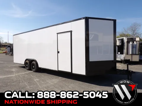 Black 2026 South GA Cargo 8.5X24 Enclosed 52K for sale in Cochran, GA