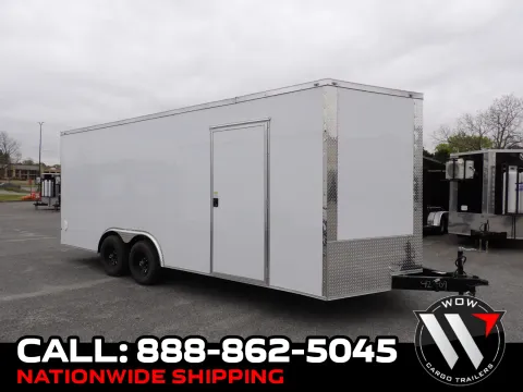 White 2026 Maximum Cargo 8.5X20 Enclosed 52K for sale in Cochran, GA